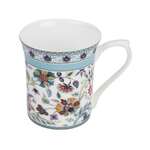 Queens by Churchill Royale Mugs - Antique Floral - Blue