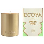 Ecoya Holiday Collection Goldie Candle - Fresh Pine