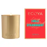 Ecoya Holiday Collection Goldie Candle - Chilli Strawberry