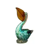 Russell Collection Glass Ornament - Pelican