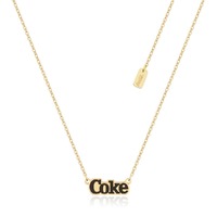 Coca Cola Couture Kingdom - Coke Necklace Yellow Gold