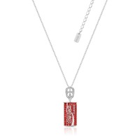 Coca Cola Couture Kingdom - Classic Can Crystal Necklace White Gold