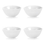 Sophie Conran for Portmeirion - White Small Footed Bowls (Set of 4)