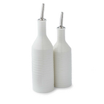 Sophie Conran for Portmeirion - White Oil & Vinegar Drizzler Set