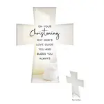 Ceramic Cross - Christening