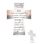 Ceramic Cross - Serenity Prayer
