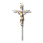 Metal Wall Crucifix - Gold