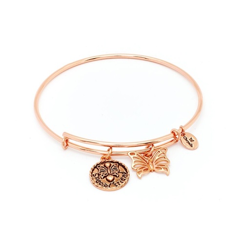 Chrysalis Thinking Of You Collection - Special Friend Expandable Bangle Rose Gold