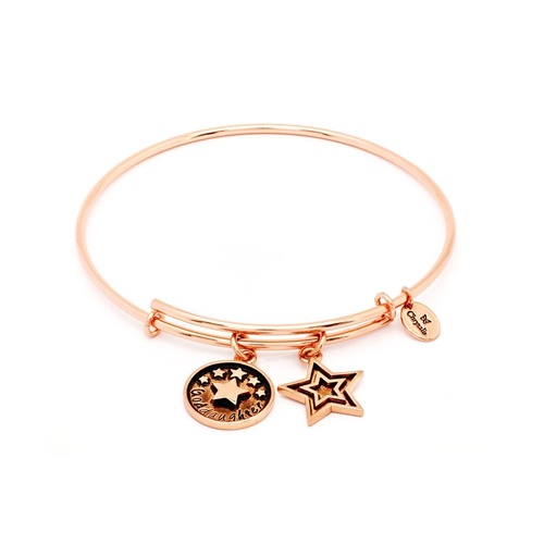 Chrysalis Friend & Family Collection - Goddaughter Expandable Bangle Rose Gold