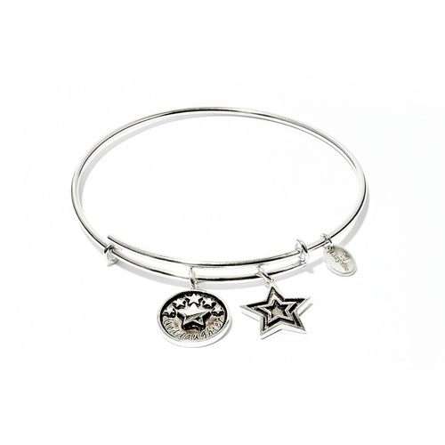 Chrysalis Friend & Family Collection - Goddaughter Expandable Bangle Rhodium