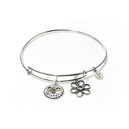 Chrysalis Friend & Family Collection - Sister Expandable Bangle Rhodium