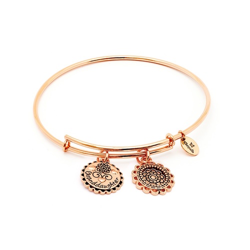 Chrysalis Friend & Family Collection - Granddaughter Expandable Bangle Rose Gold