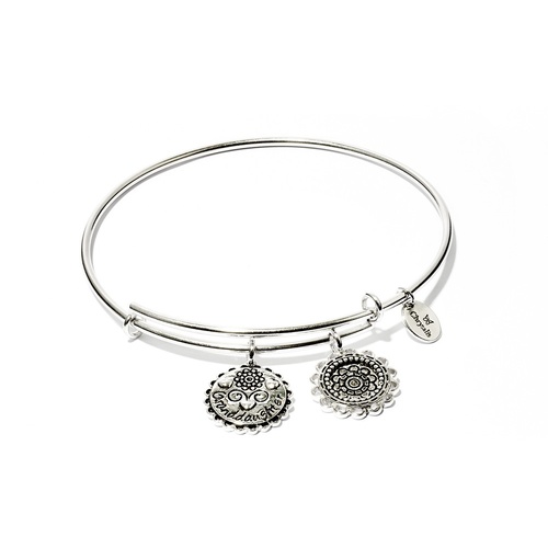 Chrysalis Friend & Family Collection - Granddaughter Expandable Bangle Rhodium
