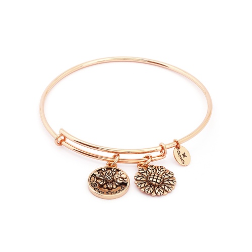 Chrysalis Thinking Of You Collection - Best Friend Expandable Bangle Rose Gold