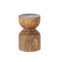 Coast To Coast Home - Candle Holder Drew Natural Wood 10X15cm