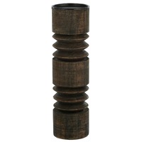 Coast To Coast Home - Candle Holder Vesper Wood 9X30cm