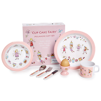 Martin Gulliver Designs Children's 7pc Breakfast Set - Cup Cake Fairy