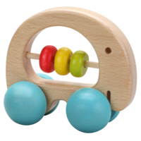 Classic World Pull Toy: Elephant Rattle