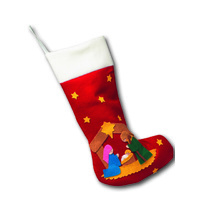 Religious Gifting Christmas Nativity Stocking