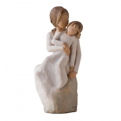 DAMAGED BOX - Willow Tree - Mother and Daughter Sitting
