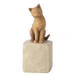 DAMAGED BOX - Willow Tree - Love My Cat (Light)