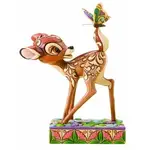 DAMAGED BOX - Jim Shore Disney Traditions - Bambi - Wonder of Spring Personality Pose