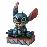 DAMAGED BOX - Jim Shore Disney Traditions - Lilo & Stitch - Ohana Means Family Personality Pose