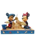 DAMAGED BOX - Jim Shore Disney Traditions - Mickey & Minnie Mouse Seaside Sweethearts Figurine