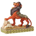 DAMAGED BOX - Jim Shore Disney Traditions - The Lion King Scar - Preening Predator