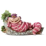 DAMAGED BOX - Jim Shore Disney Traditions - Alice In Wonderland Cheshire Cat - The Cat's Meow Personality Pose