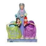 DAMAGED BOX - Jim Shore Disney Traditions - Cinderella Lady Tremaine, Anastasia and Drizella - The Terrible Tremaines