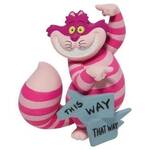 DAMAGED BOX - Disney Showcase - Alice In Wonderland - Mini Cheshire This Way Figurine