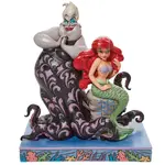 DAMAGED BOX - Jim Shore Disney Traditions - The Little Mermaid - Ariel & Ursula