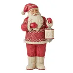 DAMAGED BOX - Jim Shore Heartwood Creek Nordic Noel - Santa with Fuzzy Boots