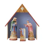 DAMAGED BOX - Jim Shore Heartwood Creek - Nativity Set of 4