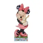 DAMAGED BOX - Jim Shore Disney Traditions - Minnie Mouse - Sweet Spring Snuggle