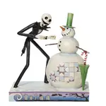 DAMAGED BOX - Jim Shore Disney Traditions - The Nightmare Before Christmas - A Snowy Discovery