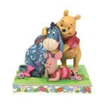 DAMAGED BOX - Jim Shore Disney Traditions - Winnie The Pooh - Here Together Friends Forever