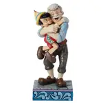 DAMAGED BOX - Jim Shore Disney Traditions - Gepetto & Pinocchio