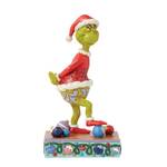 DAMAGED BOX - Dr Seuss The Grinch by Jim Shore - Grinch Stepping on Ornaments