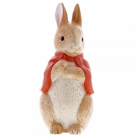DAMAGED BOX - Beatrix Potter Peter Rabbit Money Bank - Sculpted Flopsy