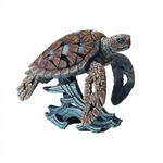 DAMAGED BOX - Edge Sculpture - Miniature Sea Turtle
