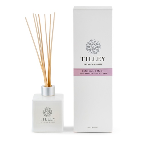 DAMAGED BOX - Tilley Reed Diffuser - Patchouli & Musk 150ml