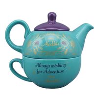 DAMAGED BOX - Half Moon Bay Disney - Tea For One Set - Aladdin