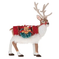 DAMAGED BOX - 2023 Hallmark Keepsake Ornament - Father Christmas's Reindeer