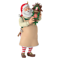 DAMAGED BOX - 2019 Hallmark Keepsake Ornament - Toymaker Santa