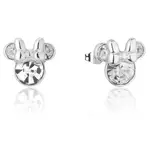 Disney Couture Kingdom - Minnie Mouse - April Birthstone Stud Earrings Silver