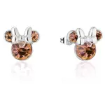 Disney Couture Kingdom - Minnie Mouse - November Birthstone Stud Earrings Silver