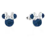 Disney Couture Kingdom - Minnie Mouse - December Birthstone Stud Earrings Silver