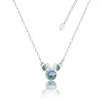 Disney Couture Kingdom - Minnie Mouse - March Birthstone Necklace Silver